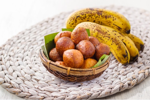 Fried Banana Balls